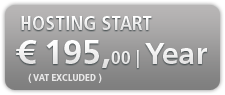 Hosting Start - Euro 195,00/Year